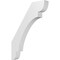 Ekena Millwork 3 1/2-in. W x 22-in. D x 30-in. H Olympic Architectural Grade PVC Knee Brace BRCP035X22X30OLY - alternate 1